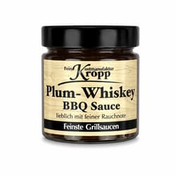Kropp Plum-Whiskey BBQ Sauce