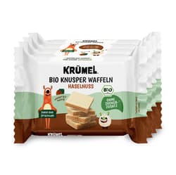 Krümel Organic Crunchy Hazelnut Wafers