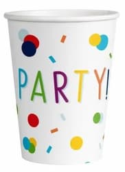 Riethmüller paper cup confetti birthday 250ml 8pcs
