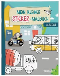 Tessloff Mein kleines Sticker-Malbuch Fahrzeuge