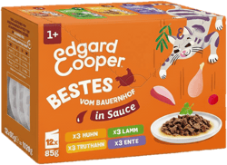Edgard & Cooper Multipack Pouch Stückchen i. S. Fleisch