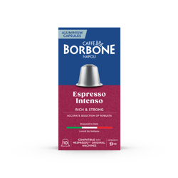 Caffè Borbone Espresso Intenso Nespresso kompatible Kapseln 10x