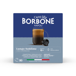 Caffè Borbone Lungo 100% Arabica Dolce Gusto compatible capsules 16x