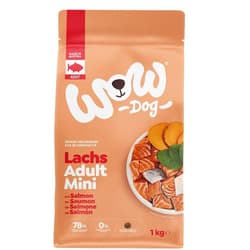 WOW DOG DRY Minis ADULT with Salmon