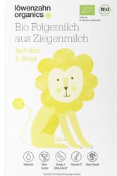 Löwenzahn Organics Bio Folgemilch aus Ziegenmilch nach dem 6. Monat