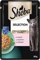 SHEBA Selection Portionsbeutel Lachs in Sauce MSC