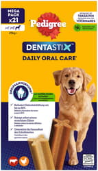 PEDIGREE DENTASTIX Daily Oral Care Multipack for Large Dogs 3x7 Pieces