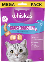 Whiskas Crunchy Pockets Salmon 180g