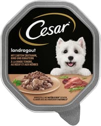 CESAR Tray Country Ragout Turkey & Beef in Sauce 150g