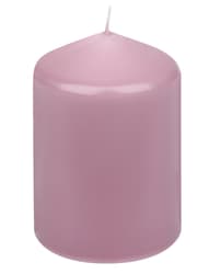 Pillar candle, approx. 100/67 mm, antique pink