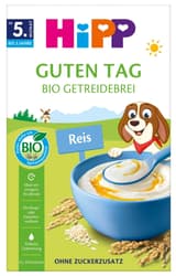 HiPP Guten Tag BIO Getreidebrei Reis