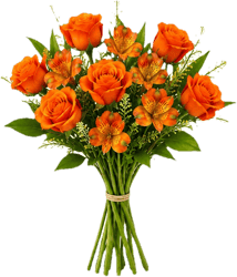 Herbst Blumenstrauß 40 cm x 13 Stiele