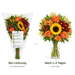 MIMEA Herbst-Blumenstrauß