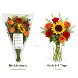 MIMEA Knuspr "LIEBT DICH" Blumenstrauß