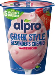 Alpro Greek Style Joghurtalternative Waldfrüchte