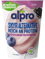 Alpro Skyr Yogurt Alternative Blueberry Blackberry 400g