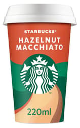 Starbucks Hazelnut Macchiato Eiskaffee