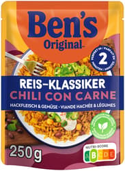 Ben's Original Chili con Carne mit Hackfleisch und Gemüse