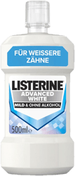 Listerine Mundspülung Advanced White Milder Geschmack - Premium