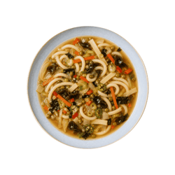 Freshfoodz Miso Brühe mit Udonnudeln (Vegan)