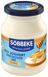 Söbbeke BIO Joghurt griechischer Art mit Orange 7,5% Fett