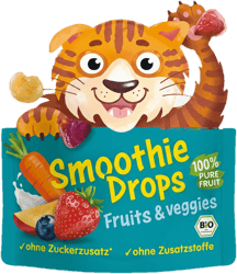 Holle Bio Smoothie Drops Fruits & Veggies mit Kokosmilch