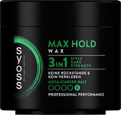 Syoss Power Wax Max Hold Haltegrad 5