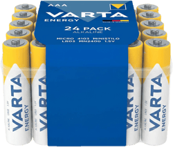 VARTA Energy Alkaline Batterien LR03 / AAA