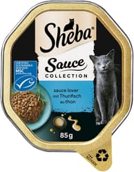 SHEBA Sauce Collection Sauce Lover Schale Thunfisch in Sauce MSC 85g