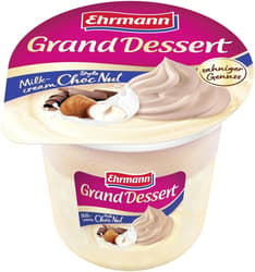 Ehrmann Grand Dessert Milkcream Style Choc Nut