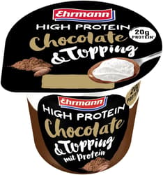 Ehrmann High Protein Chocolate & Topping