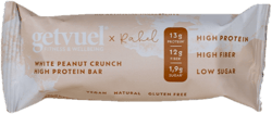getvuel Organic White Peanut Crunch High Protein Bar