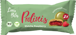 Lini's Bites - Organic Pralinis Matcha Raspberry (12er Box)