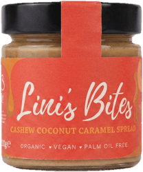 Lini's Bites - Organic Cashew Coconut Caramel Spread