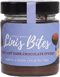 Lini's Bites - Organic Hazelnut Dark Chocolate Spread