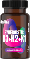 Daily Harmoniously Combined Vitamin D3 + K2 + K1