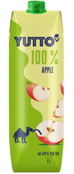 Yutto Apfelsaft 100 % aus Konzentrat 1l