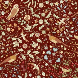 Napkin 33x33cm ‘Magical Forest ruby’