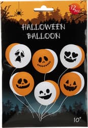 12-Piece Halloween Balloon Set
