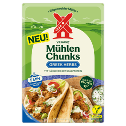 Rügenwalder Mühle Vegane Mühlen Chunks Greek Herbs