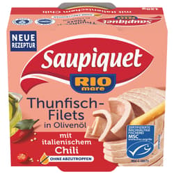 Saupiquet Tuna Fillets in Olive Oil with Italian Chilli