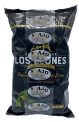 Los Leones crisps in olive oil with garlic