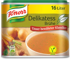 Knorr Delikatess Brühe vegan