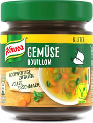 Knorr Gemüsebouillon im Glas