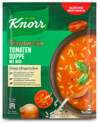 Knorr Feinschmecker Tomatensuppe mit Reis