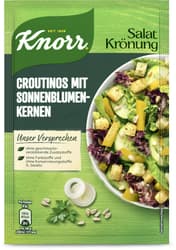 Knorr Salatkrönung Croutinos mit Sonnenblumenkernen