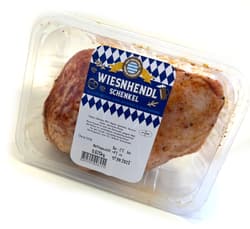Traditionsgeflügel Wiesnhendl Schenkel gewürzt