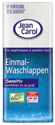 Jean Carol® Einmal-Waschlappen, Sensitiv