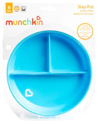 Munchkin Saugnapf Teller Blau