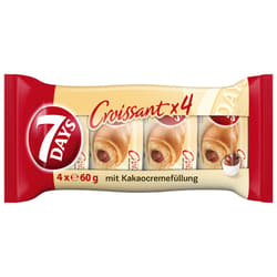 7Days Croissants Kakao 4er